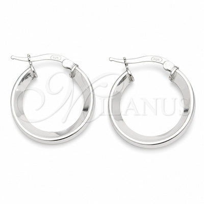Sterling Silver Small Hoop, Polished, Silver Finish, 02.389.0099.15 for wholesale, main product view