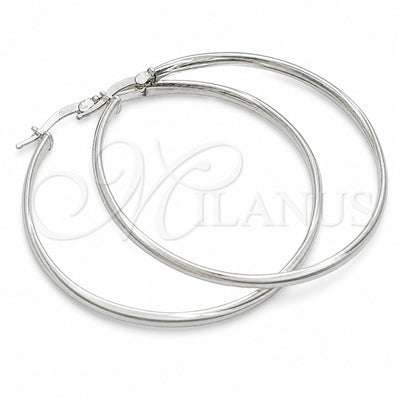 Sterling Silver Large Hoop, Polished, Silver Finish, 02.389.0101.50 for wholesale, main product view