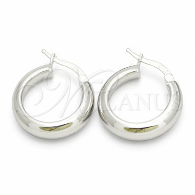 Sterling Silver Small Hoop, Polished, Silver Finish, 02.389.0104.15 for wholesale, main product view