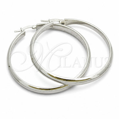 Sterling Silver Large Hoop, Polished, Silver Finish, 02.389.0104.50 for wholesale, main product view