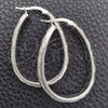 Sterling Silver Medium Hoop, Diamond Cutting Finish, Silver Finish, 02.389.0129.40