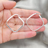 Sterling Silver Medium Hoop, Polished, Silver Finish, 02.389.0146.40