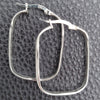 Sterling Silver Medium Hoop, Twist Design, Polished, Silver Finish, 02.389.0153.30