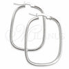 Sterling Silver Medium Hoop, Polished, Silver Finish, 02.389.0154.30