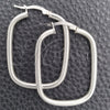 Sterling Silver Medium Hoop, Polished, Silver Finish, 02.389.0158.30