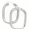 Sterling Silver Medium Hoop, Polished, Silver Finish, 02.389.0163.40