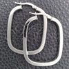 Sterling Silver Medium Hoop, Polished, Silver Finish, 02.389.0164.30