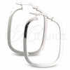Sterling Silver Medium Hoop, Polished, Silver Finish, 02.389.0164.30
