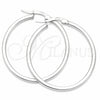 Sterling Silver Medium Hoop, Polished, Silver Finish, 02.389.0170.30