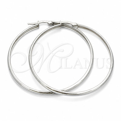 Sterling Silver Large Hoop, Polished, Silver Finish, 02.389.0183.50 for wholesale, main product view