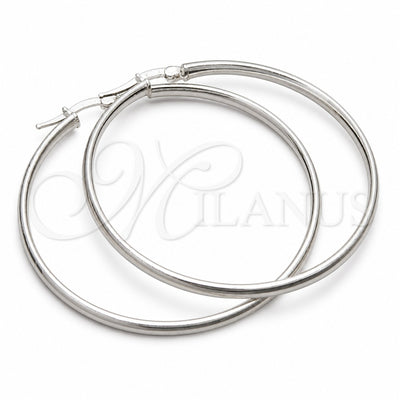 Sterling Silver Large Hoop, Polished, Silver Finish, 02.389.0184.50 for wholesale, main product view