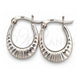 Sterling Silver Small Hoop, Polished, Silver Finish, 02.393.0001.15