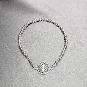 Sterling Silver Bracelet — Adjustable Bolo Bracelet Tree Design Polished 03. 03 — main product view — SKU 147329 | Plata 925 brazalete — Adjustable Bolo Bracelet Tree diseño pulido 03. 03 — SKU 147329