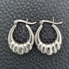 Sterling Silver Small Hoop, Polished, Silver Finish, 02.393.0003.20
