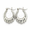 Sterling Silver Small Hoop, Polished, Silver Finish, 02.393.0003.20