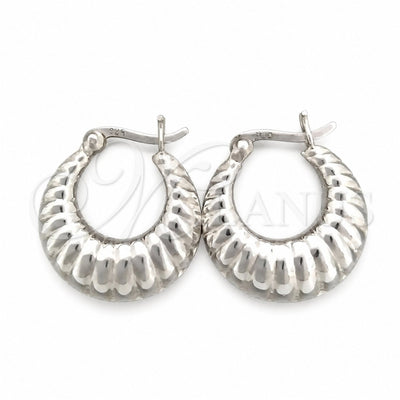 Sterling Silver Small Hoop, Polished, Silver Finish, 02.393.0004.20 for wholesale, main product view