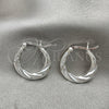 Sterling Silver Small Hoop, Polished, Silver Finish, 02.393.0005.20