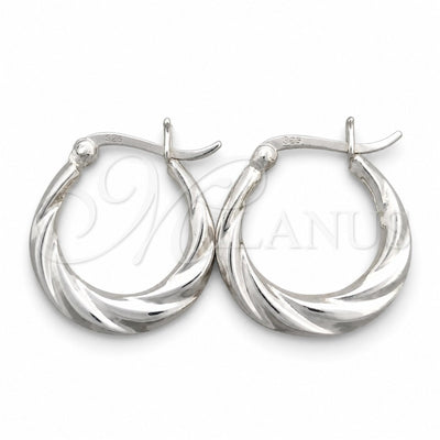 Sterling Silver Small Hoop, Polished, Silver Finish, 02.393.0005.20 for wholesale, main product view