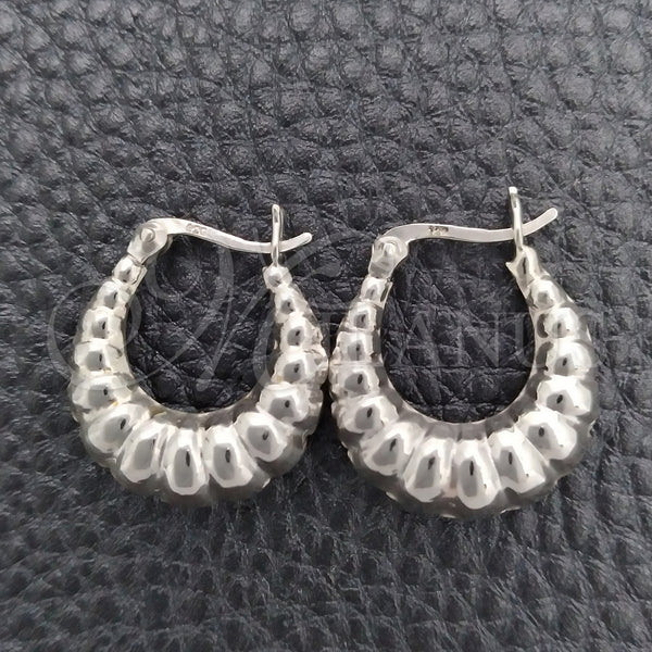 Sterling Silver Hoop Earrings — Small Hoop Polished 02. — main product view — SKU 147336 | Plata 925 aretes de aro — Small Hoop pulido 02. — SKU 147336