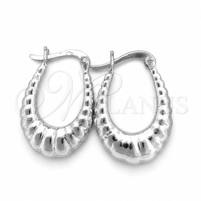 Sterling Silver Small Hoop, Polished, Silver Finish, 02.393.0007.25 for wholesale, main product view