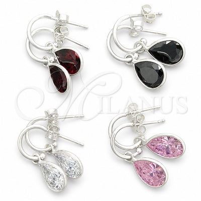 Plateada Plata Esterlina Aretes, vista principal del producto de Plata 925 por Mayoreo, vista principal del producto