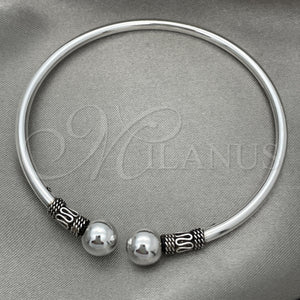 Sterling Silver Jewelry — Individual Bangle Polished 07. 03 MM Thickness Size — main product view — SKU 147395 | Plata 925 joyería — Individual Bangle pulido 07. 03 MM Thickness Size — SKU 147395