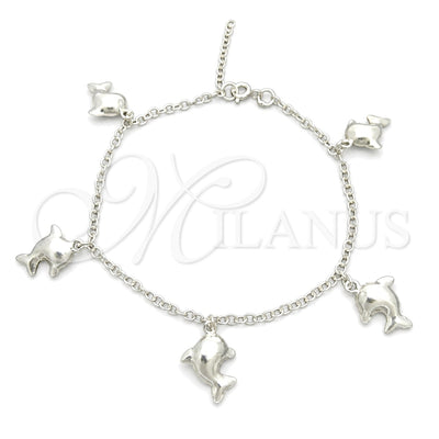 Plateada Plata Esterlina Pulsera, vista principal del producto de Plata 925 por Mayoreo, vista principal del producto