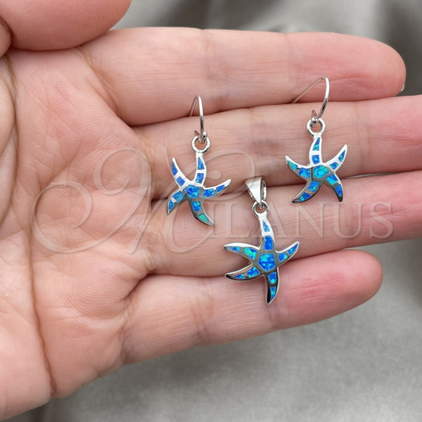 Sterling Silver Ring — Earring and Pendant Adult Set Star Design with — alternate product view — SKU 147416 | Plata 925 anillo — Earring and Pendant Adult Set estrella diseño with — SKU 147416