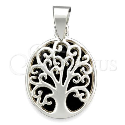 Sterling Silver Fancy Pendant, Polished, Silver Finish, 05.392.00011 for wholesale, main product view