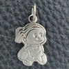Sterling Silver Fancy Pendant, Polished, Silver Finish, 05.392.0013