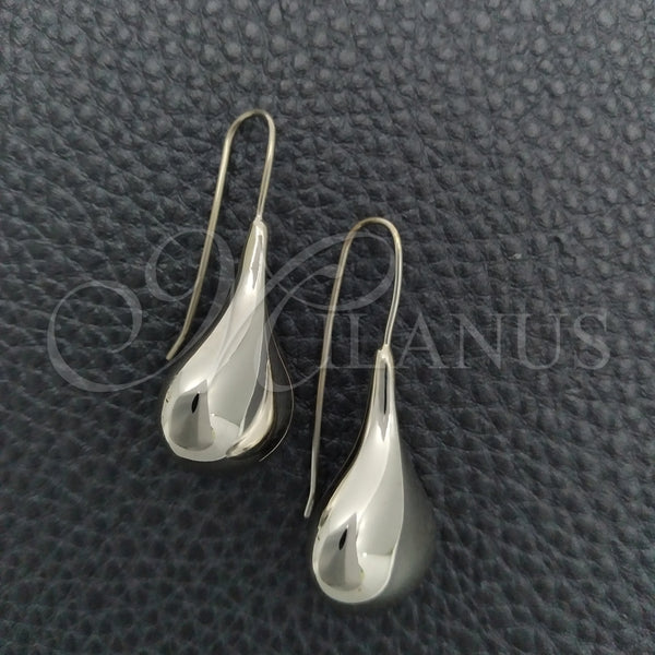Sterling Silver Ring — Dangle Earring Teardrop Design Polished 02. — main product view — SKU 147454 | Plata 925 anillo — Dangle Earring Teardrop diseño pulido 02. — SKU 147454