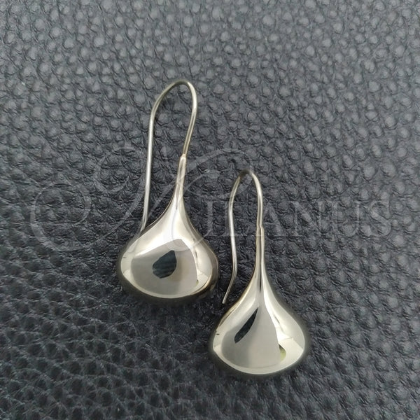 Sterling Silver Ring — Dangle Earring Teardrop Design Polished 02. — main product view — SKU 147456 | Plata 925 anillo — Dangle Earring Teardrop diseño pulido 02. — SKU 147456