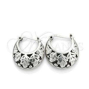 Sterling Silver Small Hoop, Polished, Silver Finish, 02.395.0008.20