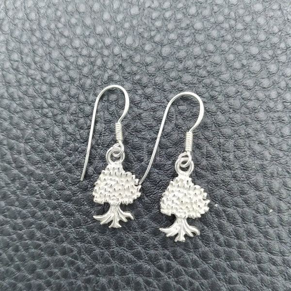 Sterling Silver Ring — Dangle Earring Tree Design Polished 02. — main product view — SKU 147461 | Plata 925 anillo — Dangle Earring Tree diseño pulido 02. — SKU 147461