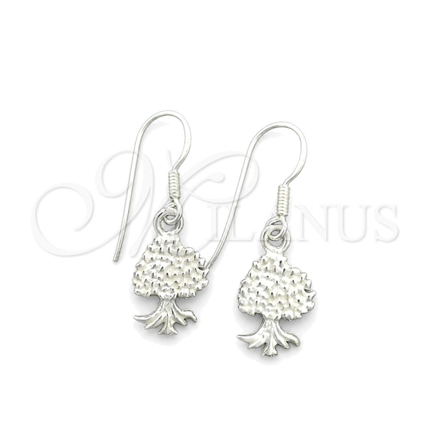 Sterling Silver Ring — Dangle Earring Tree Design Polished 02. — main product view — SKU 147461 | Plata 925 anillo — Dangle Earring Tree diseño pulido 02. — SKU 147461