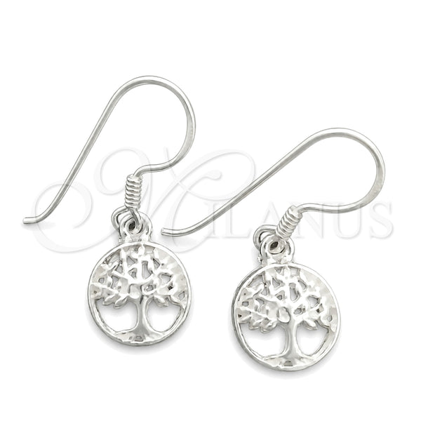 Sterling Silver Ring — Dangle Earring Tree Design Polished 02. — main product view — SKU 147463 | Plata 925 anillo — Dangle Earring Tree diseño pulido 02. — SKU 147463