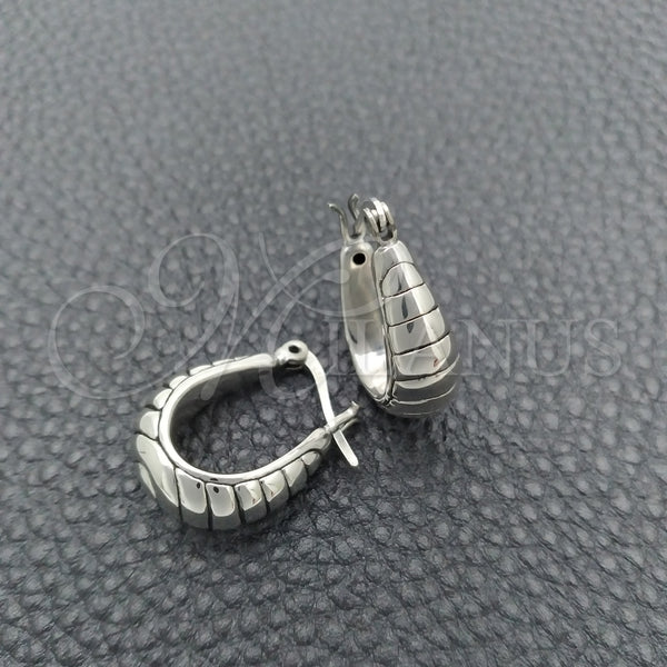 Sterling Silver Hoop Earrings — Small Hoop Polished 02. — main product view — SKU 147465 | Plata 925 aretes de aro — Small Hoop pulido 02. — SKU 147465