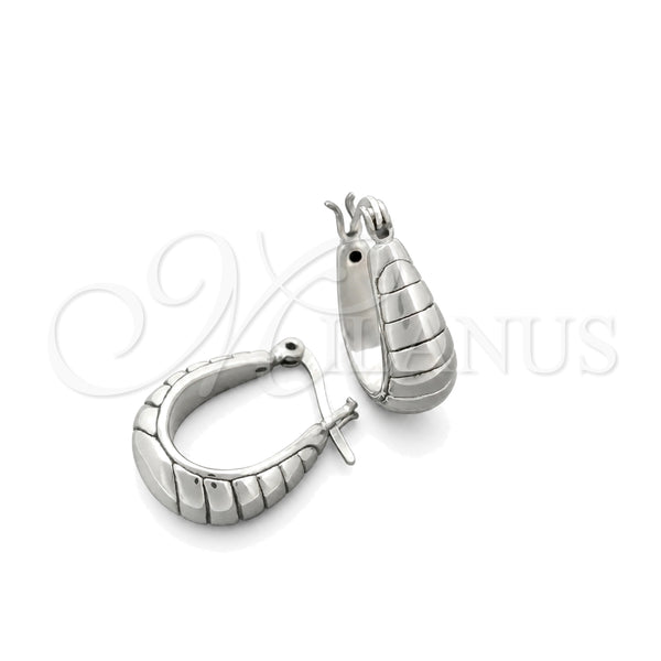 Sterling Silver Small Hoop, Polished, Silver Finish, 02.395.0010.20