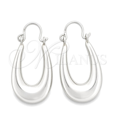 Sterling Silver Small Hoop, Polished, Silver Finish, 02.395.0011.20 for wholesale, main product view