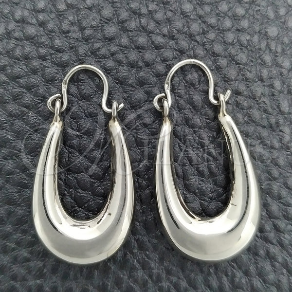 Sterling Silver Hoop Earrings — Small Hoop Polished 02. — main product view — SKU 147467 | Plata 925 aretes de aro — Small Hoop pulido 02. — SKU 147467