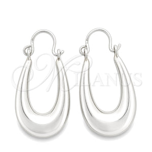 Sterling Silver Small Hoop, Polished, Silver Finish, 02.395.0011.20