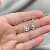Sterling Silver Dangle Earring, Tree Design, Polished, Silver Finish, 02.397.0014