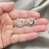 Sterling Silver Medium Hoop, Polished, Silver Finish, 02.395.0016.15