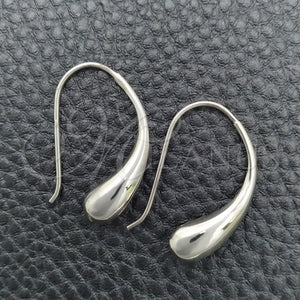 Sterling Silver Ring — Dangle Earring Teardrop Design Polished 02. — main product view — SKU 147488 | Plata 925 anillo — Dangle Earring Teardrop diseño pulido 02. — SKU 147488