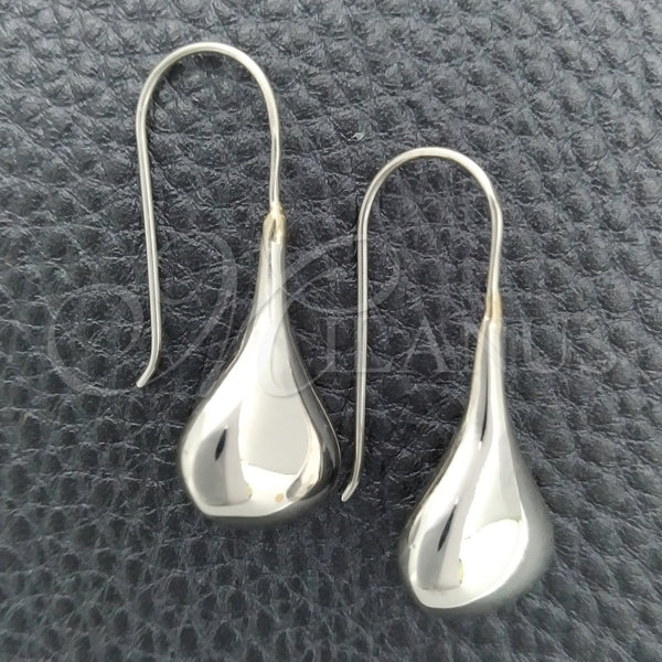 Sterling Silver Ring — Dangle Earring Teardrop Design Polished 02. — main product view — SKU 147502 | Plata 925 anillo — Dangle Earring Teardrop diseño pulido 02. — SKU 147502