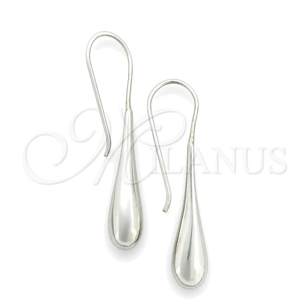 Sterling Silver Ring — Dangle Earring Teardrop Design Polished 02. — main product view — SKU 147504 | Plata 925 anillo — Dangle Earring Teardrop diseño pulido 02. — SKU 147504