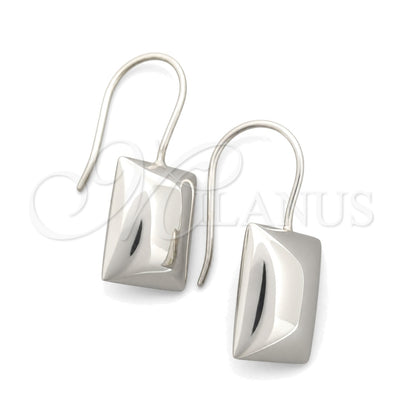 Sterling Silver Dangle Earring, Polished, Silver Finish, 02.395.0022 for wholesale, main product view