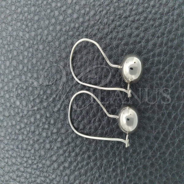 Sterling Silver Ring — Dangle Earring Ball Design Polished 02. — main product view — SKU 147506 | Plata 925 anillo — Dangle Earring Ball diseño pulido 02. — SKU 147506