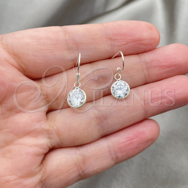 Sterling Silver Ring — Dangle Earring Polished 02. — alternate product view — SKU 147517 | Plata 925 anillo — Dangle Earring pulido 02. — SKU 147517