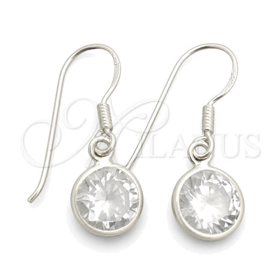 Sterling Silver Dangle Earring, Polished, Silver Finish, 02.396.0004 for wholesale, main product view